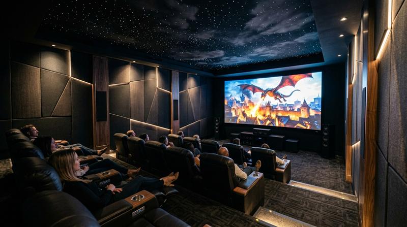 Dedicated Cinema Room