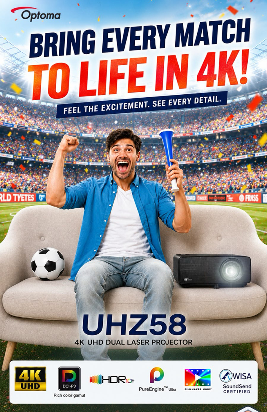 Optoma UHZ58